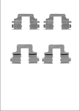 Zubehörsatz, Scheibenbremsbelag Hinterachse MOTAQUIP LVMK1092 Bild Zubehörsatz, Scheibenbremsbelag Hinterachse MOTAQUIP LVMK1092