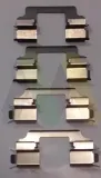 Zubehörsatz, Scheibenbremsbelag Vorderachse MOTAQUIP LVMK1140