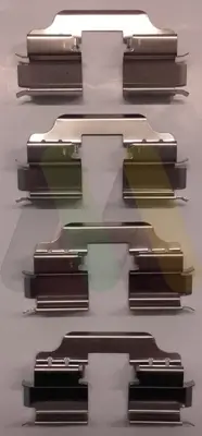 Zubehörsatz, Scheibenbremsbelag Vorderachse MOTAQUIP LVMK1167 Bild Zubehörsatz, Scheibenbremsbelag Vorderachse MOTAQUIP LVMK1167