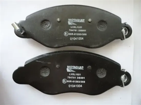 Bremsbelagsatz, Scheibenbremse Vorderachse MOTAQUIP LVXL1021 Bild Bremsbelagsatz, Scheibenbremse Vorderachse MOTAQUIP LVXL1021