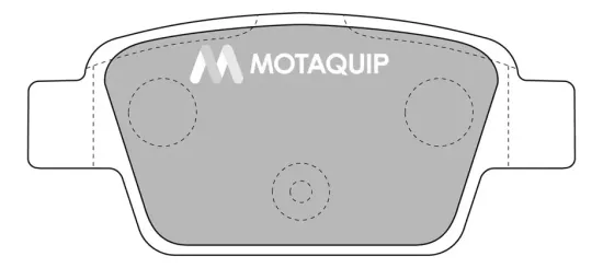 Bremsbelagsatz, Scheibenbremse Hinterachse MOTAQUIP LVXL1037 Bild Bremsbelagsatz, Scheibenbremse Hinterachse MOTAQUIP LVXL1037