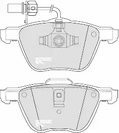 Bremsbelagsatz, Scheibenbremse Vorderachse MOTAQUIP LVXL1043