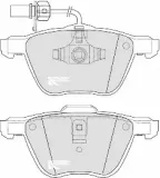 Bremsbelagsatz, Scheibenbremse MOTAQUIP LVXL1043