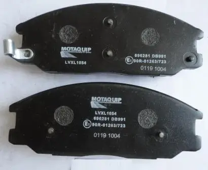 Bremsbelagsatz, Scheibenbremse Vorderachse MOTAQUIP LVXL1054 Bild Bremsbelagsatz, Scheibenbremse Vorderachse MOTAQUIP LVXL1054