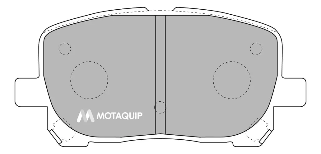 Bremsbelagsatz, Scheibenbremse Vorderachse MOTAQUIP LVXL1103