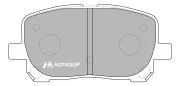 Bremsbelagsatz, Scheibenbremse Vorderachse MOTAQUIP LVXL1103