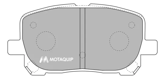 Bremsbelagsatz, Scheibenbremse Vorderachse MOTAQUIP LVXL1103 Bild Bremsbelagsatz, Scheibenbremse Vorderachse MOTAQUIP LVXL1103