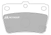 Bremsbelagsatz, Scheibenbremse Hinterachse MOTAQUIP LVXL1110 Bild Bremsbelagsatz, Scheibenbremse Hinterachse MOTAQUIP LVXL1110