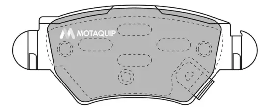 Bremsbelagsatz, Scheibenbremse Hinterachse MOTAQUIP LVXL1113 Bild Bremsbelagsatz, Scheibenbremse Hinterachse MOTAQUIP LVXL1113