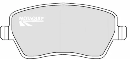 Bremsbelagsatz, Scheibenbremse Vorderachse MOTAQUIP LVXL1135