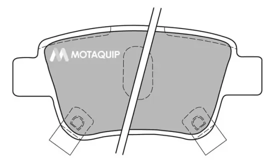 Bremsbelagsatz, Scheibenbremse Hinterachse MOTAQUIP LVXL1137 Bild Bremsbelagsatz, Scheibenbremse Hinterachse MOTAQUIP LVXL1137