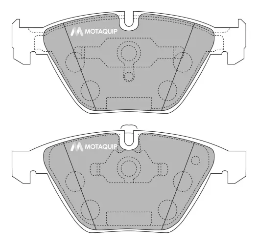 Bremsbelagsatz, Scheibenbremse Vorderachse MOTAQUIP LVXL1168 Bild Bremsbelagsatz, Scheibenbremse Vorderachse MOTAQUIP LVXL1168
