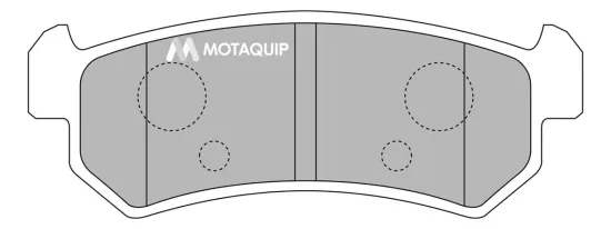 Bremsbelagsatz, Scheibenbremse Hinterachse MOTAQUIP LVXL1177 Bild Bremsbelagsatz, Scheibenbremse Hinterachse MOTAQUIP LVXL1177