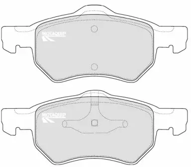 Bremsbelagsatz, Scheibenbremse Vorderachse MOTAQUIP LVXL1178 Bild Bremsbelagsatz, Scheibenbremse Vorderachse MOTAQUIP LVXL1178
