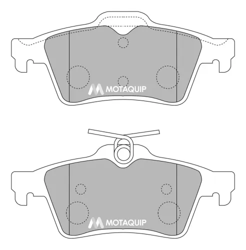 Bremsbelagsatz, Scheibenbremse Hinterachse MOTAQUIP LVXL1184 Bild Bremsbelagsatz, Scheibenbremse Hinterachse MOTAQUIP LVXL1184