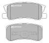 Bremsbelagsatz, Scheibenbremse Hinterachse MOTAQUIP LVXL1217 Bild Bremsbelagsatz, Scheibenbremse Hinterachse MOTAQUIP LVXL1217