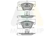 Bremsbelagsatz, Scheibenbremse MOTAQUIP LVXL1276
