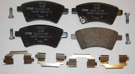 Bremsbelagsatz, Scheibenbremse Vorderachse MOTAQUIP LVXL1304 Bild Bremsbelagsatz, Scheibenbremse Vorderachse MOTAQUIP LVXL1304