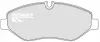 Bremsbelagsatz, Scheibenbremse Vorderachse MOTAQUIP LVXL1313 Bild Bremsbelagsatz, Scheibenbremse Vorderachse MOTAQUIP LVXL1313