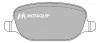 Bremsbelagsatz, Scheibenbremse Hinterachse MOTAQUIP LVXL1319 Bild Bremsbelagsatz, Scheibenbremse Hinterachse MOTAQUIP LVXL1319