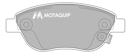 Bremsbelagsatz, Scheibenbremse Vorderachse MOTAQUIP LVXL1321 Bild Bremsbelagsatz, Scheibenbremse Vorderachse MOTAQUIP LVXL1321