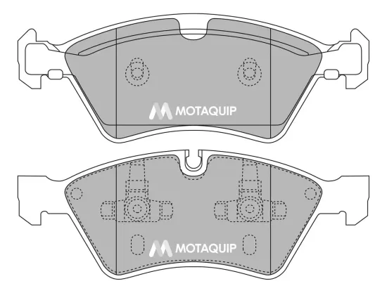 Bremsbelagsatz, Scheibenbremse Vorderachse MOTAQUIP LVXL1329 Bild Bremsbelagsatz, Scheibenbremse Vorderachse MOTAQUIP LVXL1329