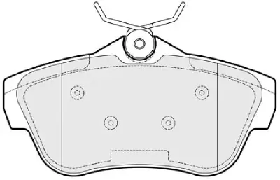 Bremsbelagsatz, Scheibenbremse Hinterachse MOTAQUIP LVXL1344 Bild Bremsbelagsatz, Scheibenbremse Hinterachse MOTAQUIP LVXL1344