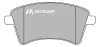 Bremsbelagsatz, Scheibenbremse Vorderachse MOTAQUIP LVXL1415