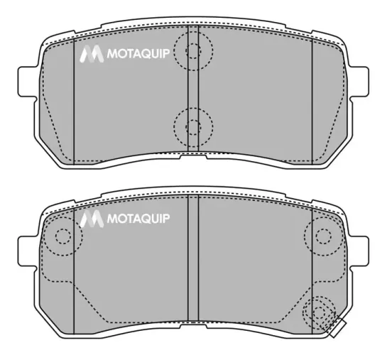 Bremsbelagsatz, Scheibenbremse Hinterachse MOTAQUIP LVXL1421 Bild Bremsbelagsatz, Scheibenbremse Hinterachse MOTAQUIP LVXL1421