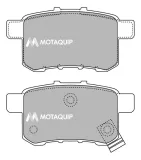 Bremsbelagsatz, Scheibenbremse Hinterachse MOTAQUIP LVXL1448