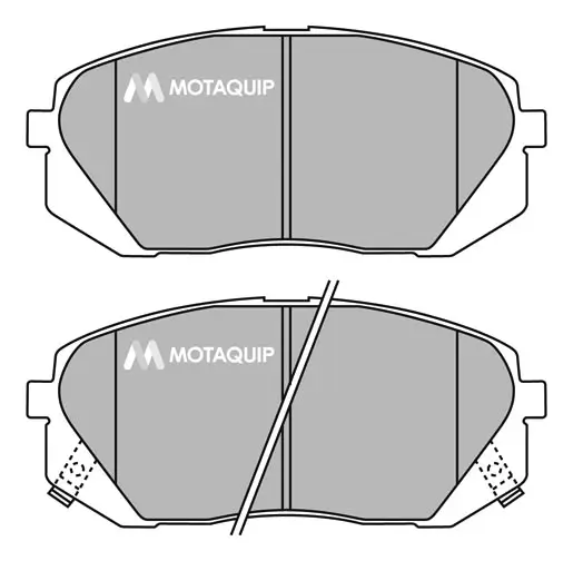 Bremsbelagsatz, Scheibenbremse MOTAQUIP LVXL1452