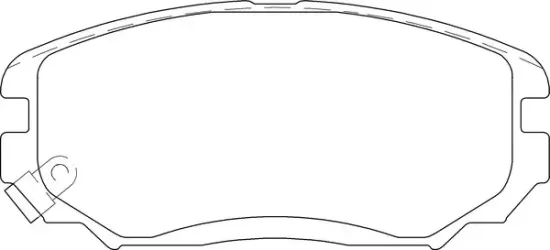 Bremsbelagsatz, Scheibenbremse Vorderachse MOTAQUIP LVXL1635 Bild Bremsbelagsatz, Scheibenbremse Vorderachse MOTAQUIP LVXL1635