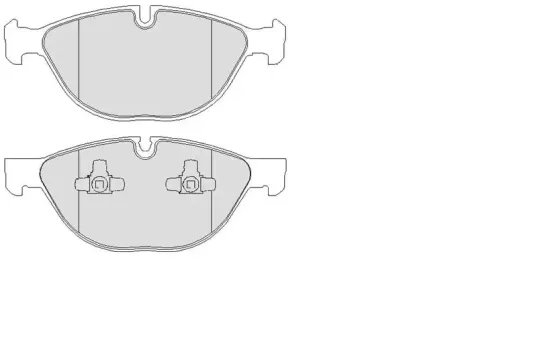 Bremsbelagsatz, Scheibenbremse Vorderachse MOTAQUIP LVXL1652 Bild Bremsbelagsatz, Scheibenbremse Vorderachse MOTAQUIP LVXL1652