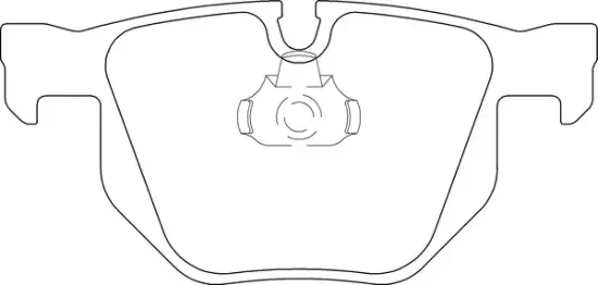 Bremsbelagsatz, Scheibenbremse Hinterachse MOTAQUIP LVXL1653 Bild Bremsbelagsatz, Scheibenbremse Hinterachse MOTAQUIP LVXL1653