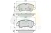 Bremsbelagsatz, Scheibenbremse Hinterachse MOTAQUIP LVXL1745
