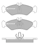 Bremsbelagsatz, Scheibenbremse MOTAQUIP LVXL175