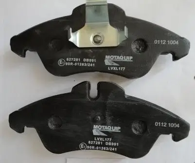 Bremsbelagsatz, Scheibenbremse Vorderachse MOTAQUIP LVXL177 Bild Bremsbelagsatz, Scheibenbremse Vorderachse MOTAQUIP LVXL177