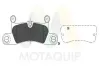 Bremsbelagsatz, Scheibenbremse Hinterachse MOTAQUIP LVXL1883