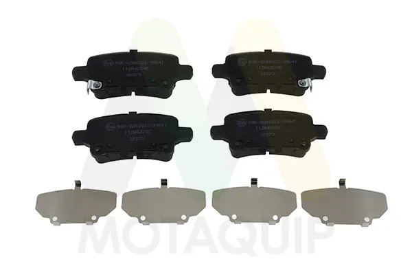 Bremsbelagsatz, Scheibenbremse Hinterachse MOTAQUIP LVXL1940