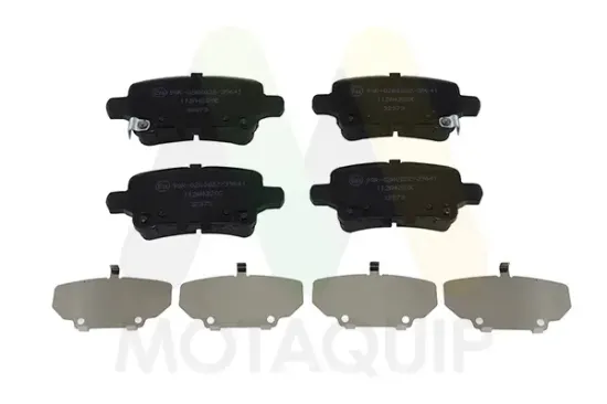 Bremsbelagsatz, Scheibenbremse Hinterachse MOTAQUIP LVXL1940 Bild Bremsbelagsatz, Scheibenbremse Hinterachse MOTAQUIP LVXL1940