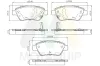 Bremsbelagsatz, Scheibenbremse Vorderachse MOTAQUIP LVXL1949