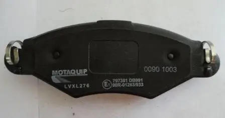 Bremsbelagsatz, Scheibenbremse Vorderachse MOTAQUIP LVXL276 Bild Bremsbelagsatz, Scheibenbremse Vorderachse MOTAQUIP LVXL276