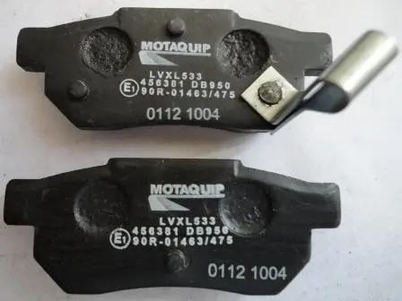 Bremsbelagsatz, Scheibenbremse Hinterachse MOTAQUIP LVXL533 Bild Bremsbelagsatz, Scheibenbremse Hinterachse MOTAQUIP LVXL533