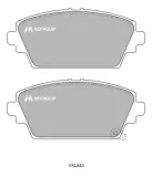 Bremsbelagsatz, Scheibenbremse MOTAQUIP LVXL643