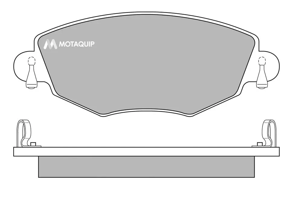 Bremsbelagsatz, Scheibenbremse Vorderachse MOTAQUIP LVXL650