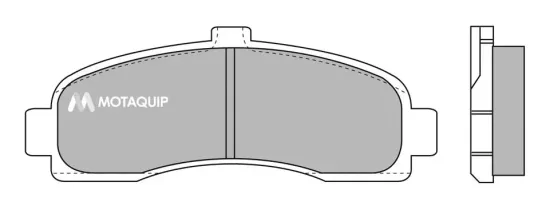 Bremsbelagsatz, Scheibenbremse MOTAQUIP LVXL664 Bild Bremsbelagsatz, Scheibenbremse MOTAQUIP LVXL664