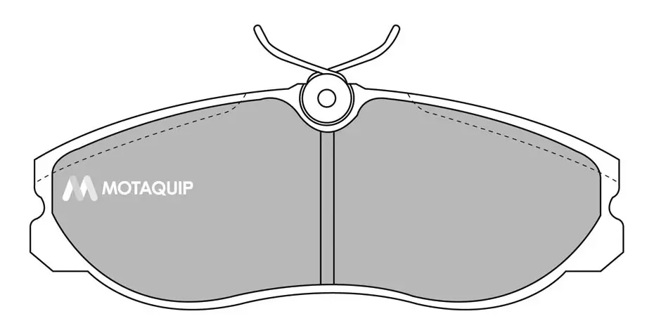 Bremsbelagsatz, Scheibenbremse Vorderachse MOTAQUIP LVXL724