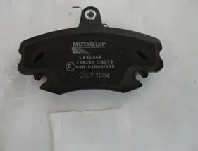 Bremsbelagsatz, Scheibenbremse Vorderachse MOTAQUIP LVXL848 Bild Bremsbelagsatz, Scheibenbremse Vorderachse MOTAQUIP LVXL848