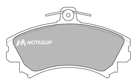 Bremsbelagsatz, Scheibenbremse MOTAQUIP LVXL883 Bild Bremsbelagsatz, Scheibenbremse MOTAQUIP LVXL883