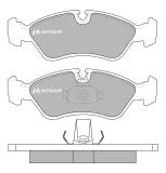 Bremsbelagsatz, Scheibenbremse MOTAQUIP LVXL986